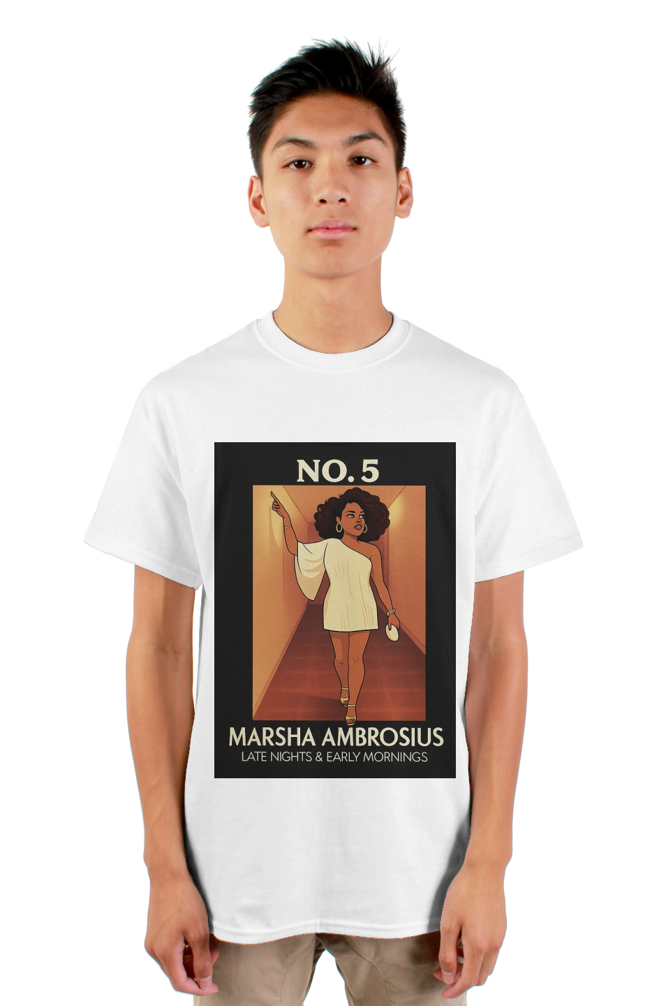Crown ruler brand t shirt 