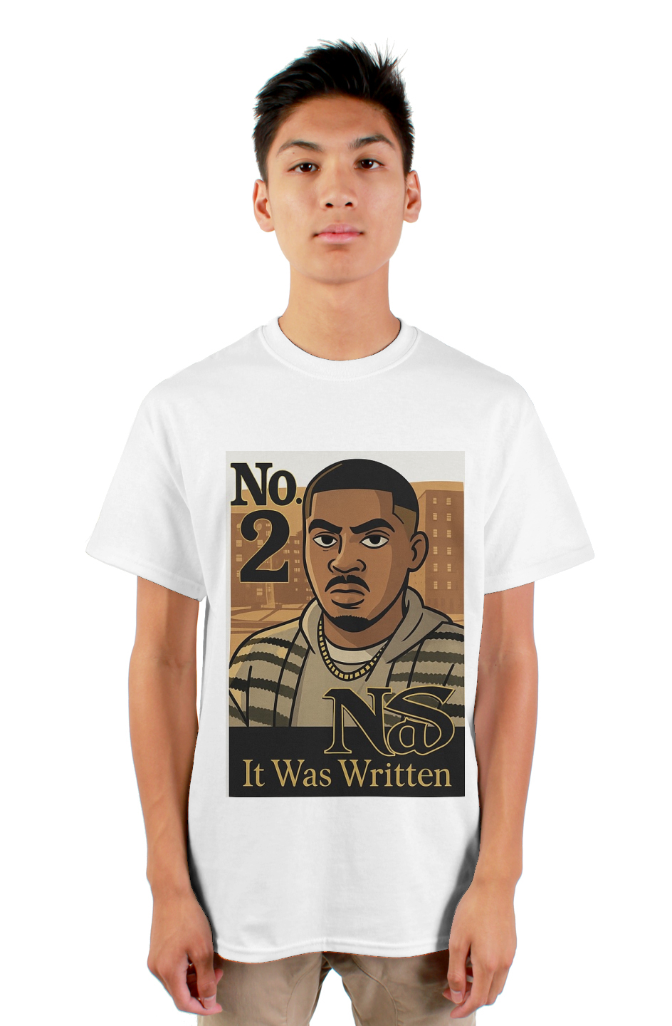 Crown ruler brand t shirt 