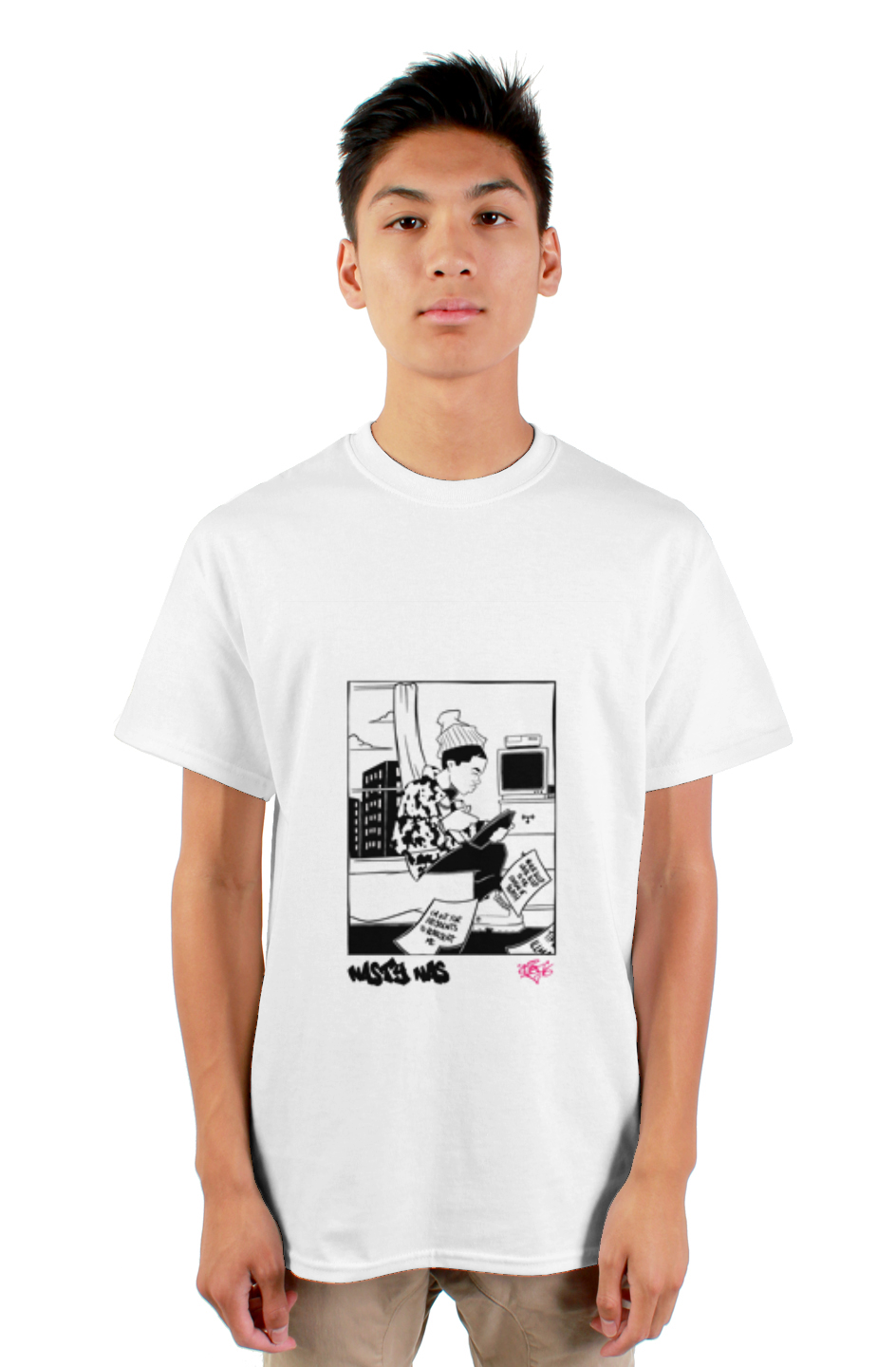 Crown ruler brand t shirt